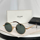 Celine Round Metal Sunglasses