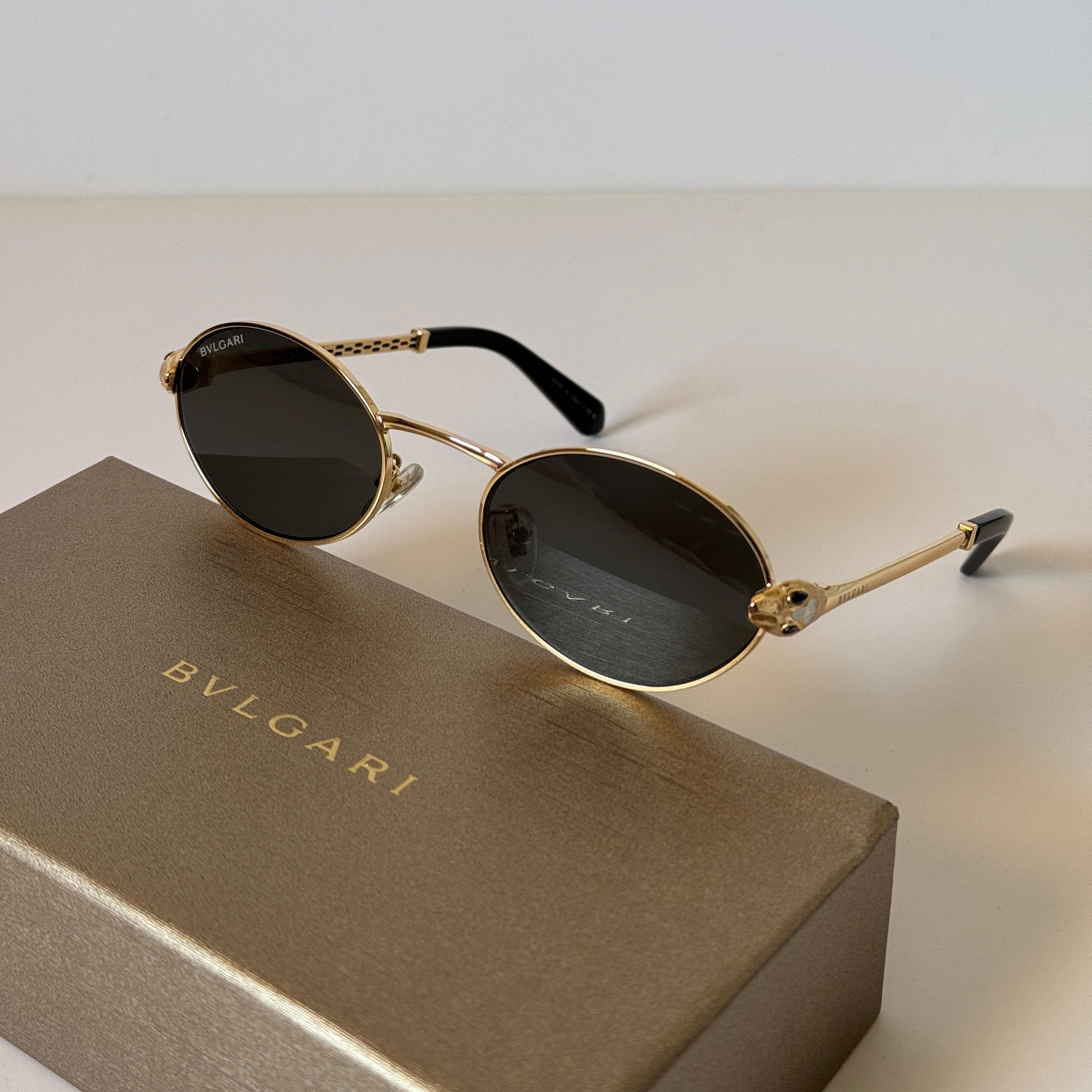Bvlgari Serpenti Oval Sunglasses BV8234B