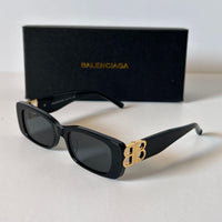 Balenciaga Dynasty BB Rectangle Sunglasses