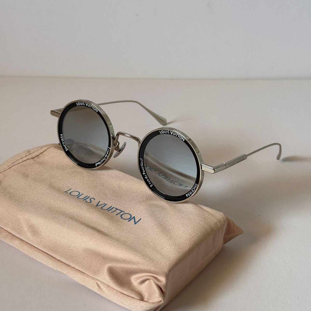 Louis Vuitton 1.1 Millionaires Round Metal Sunglasses