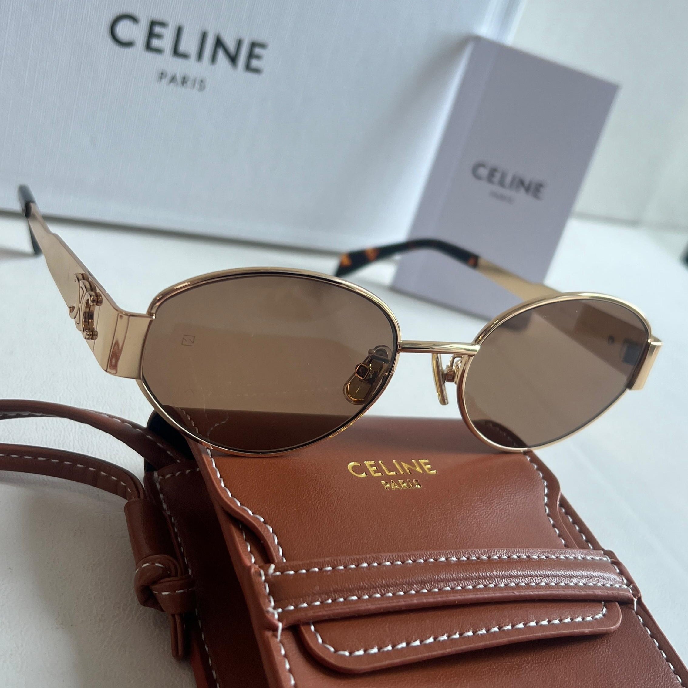 Celine Oval Frame Sunglasses