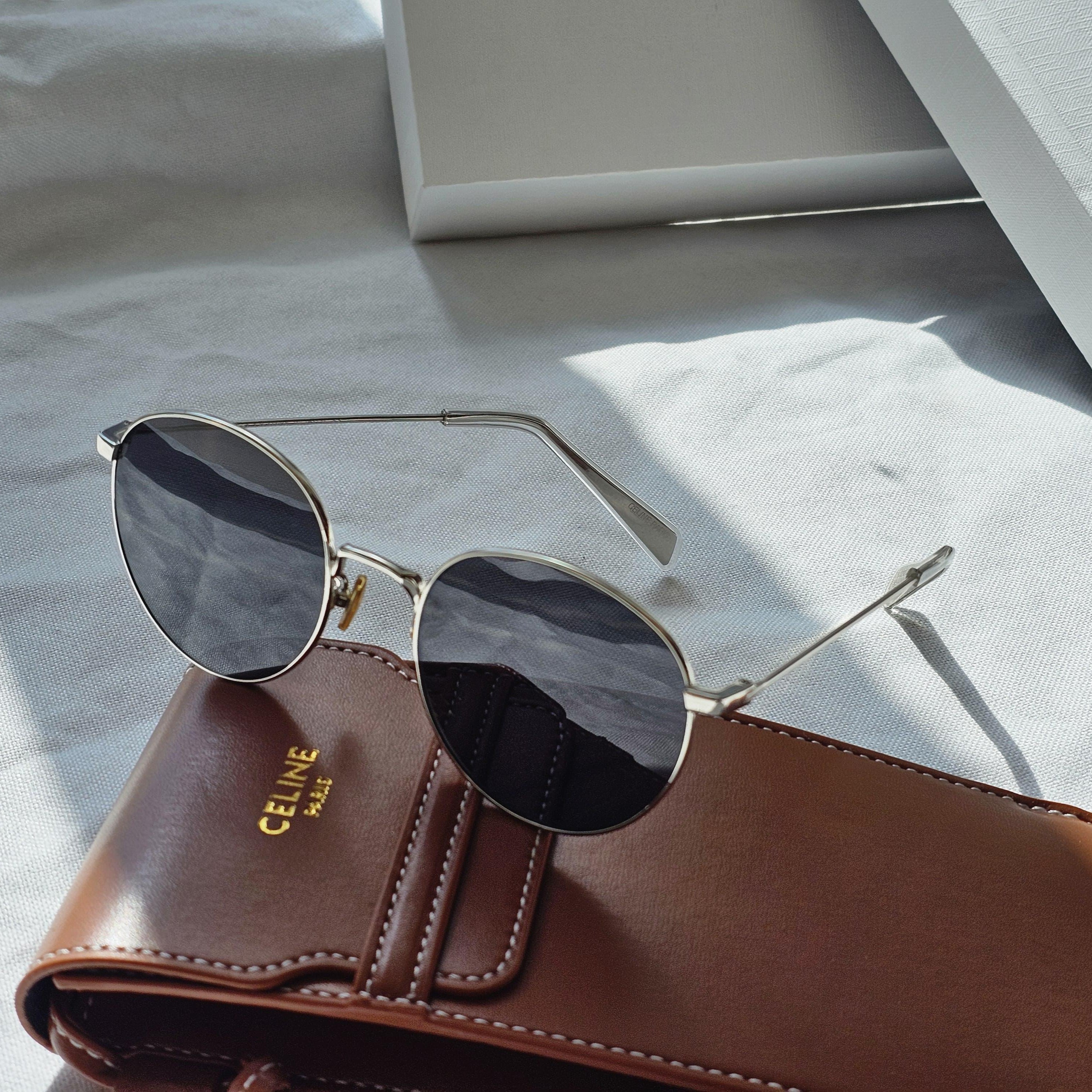 Celine Round Wire Frame Sunglasses