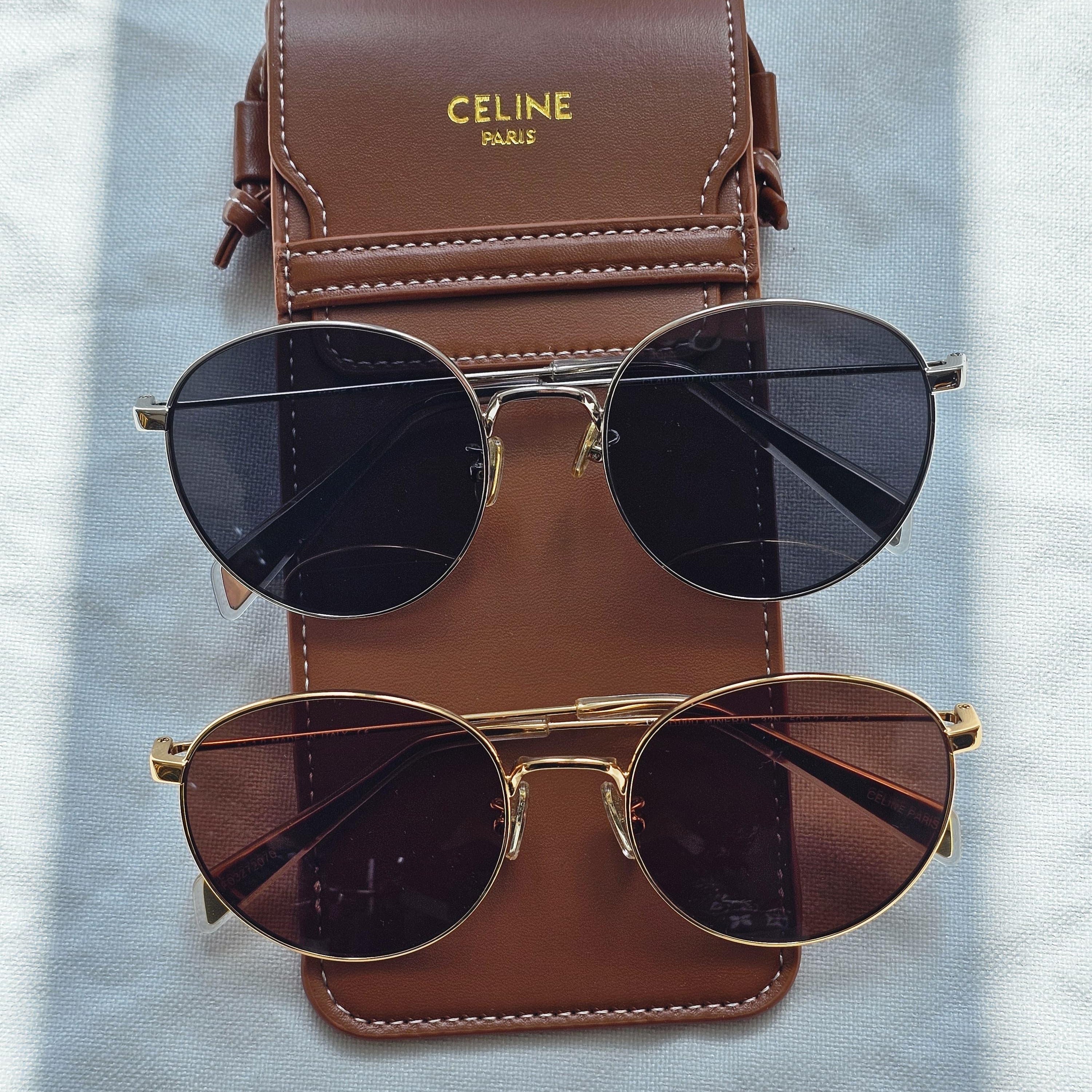 Celine Round Wire Frame Sunglasses