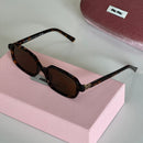 Miu Miu MU 52ZS Rectangular Sunglasses