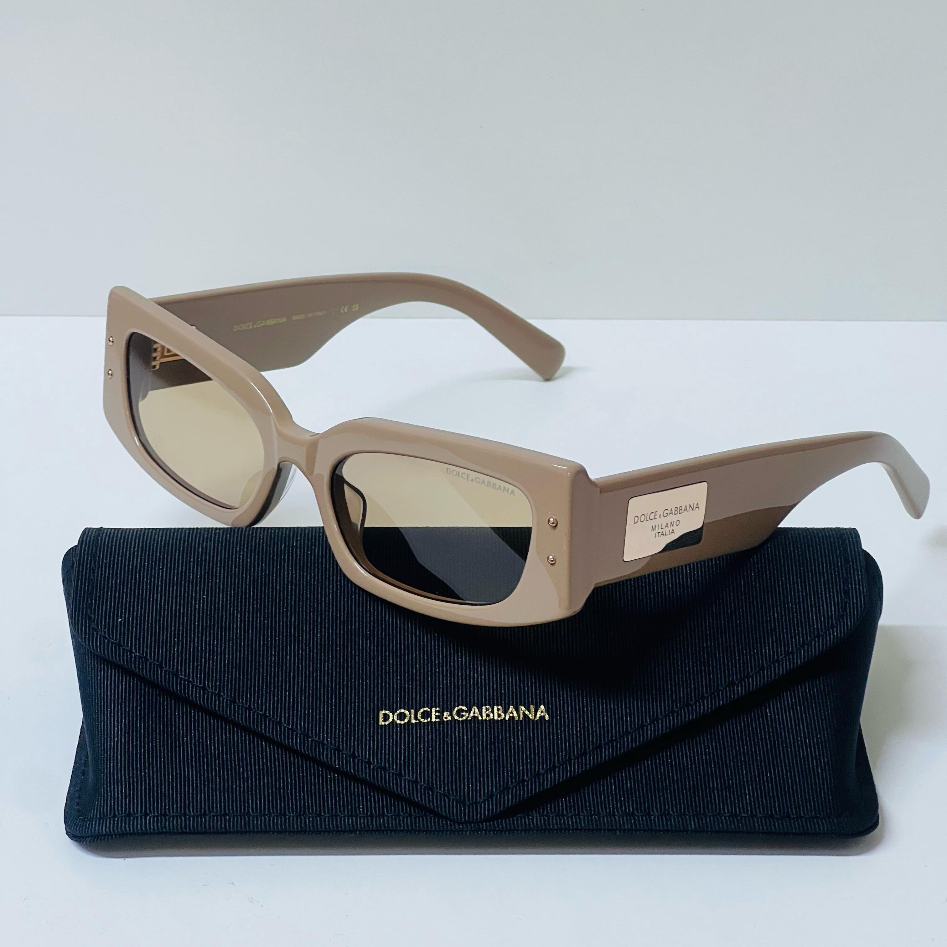 D&G DG4438 “Plaque” Sunglasses