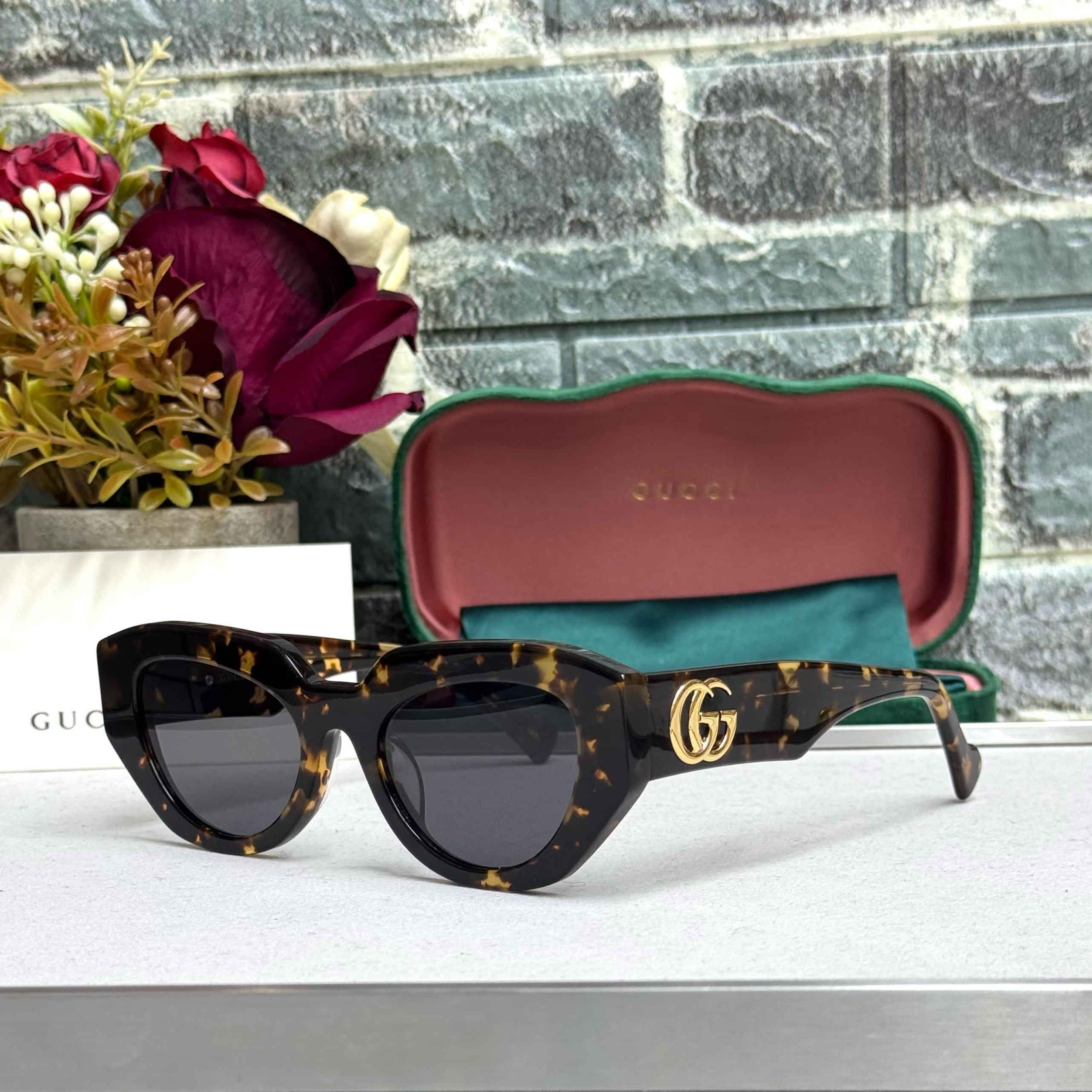 Gucci GG0061S Cat Eye Sunglasses
