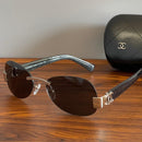 Chanel 4249 Rimless Shield Sunglasses
