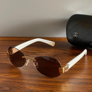 Chanel 4249 Rimless Shield Sunglasses