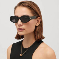 Bvlgari Serpenti Oval Frame Sunglasses