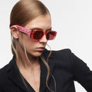 DiorSignature B1U Transparent Frame Sunglasses