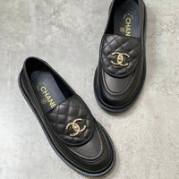 Chanel quilted shoes