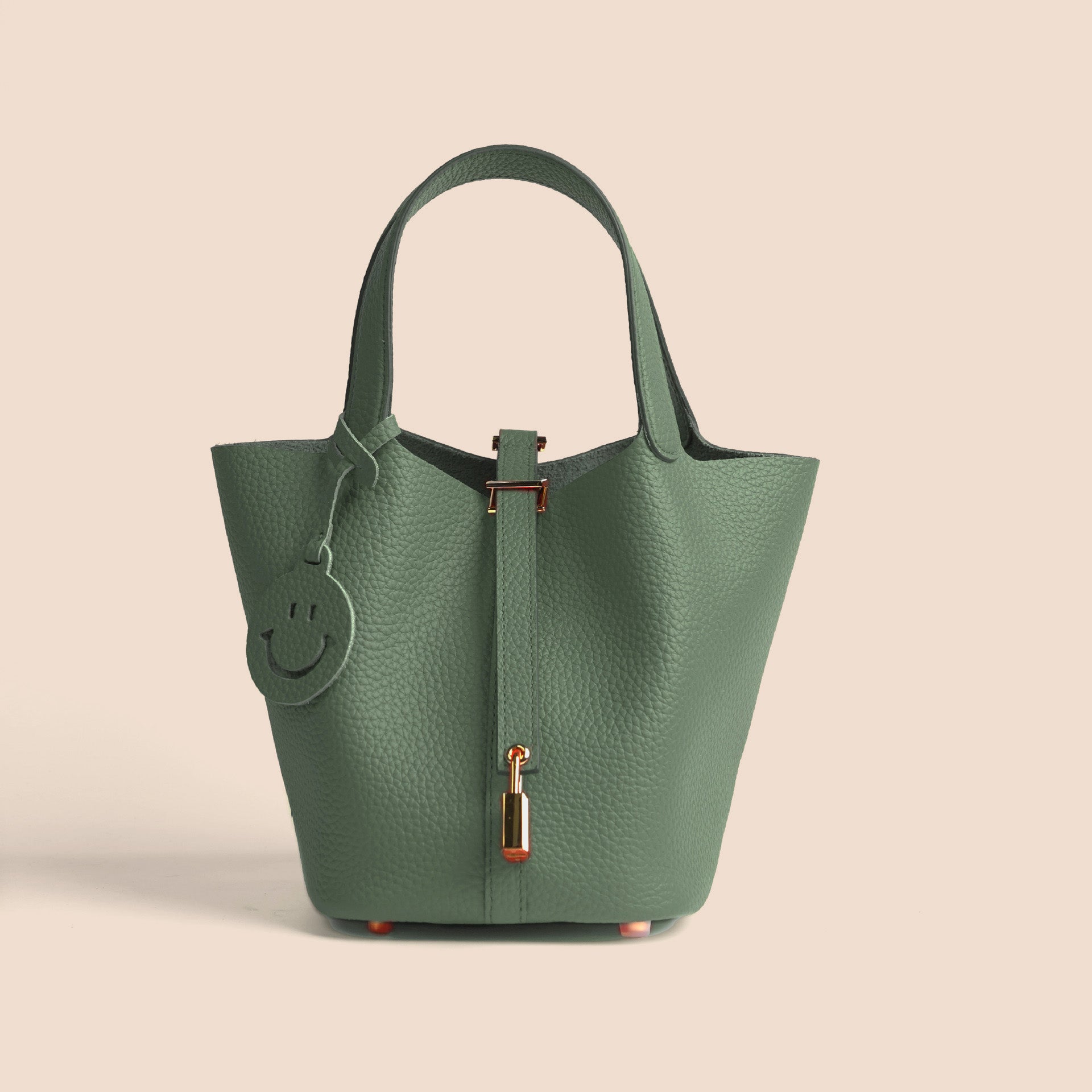 Etoupe Luxe Lock Tote