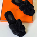 Hermès Oran Shearling Shoes