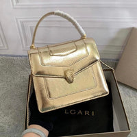 Bvlgari Serpenti Forever Snake Leather Bag