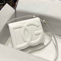Dolce&Gabbana Small Leather Dg Logo Bag