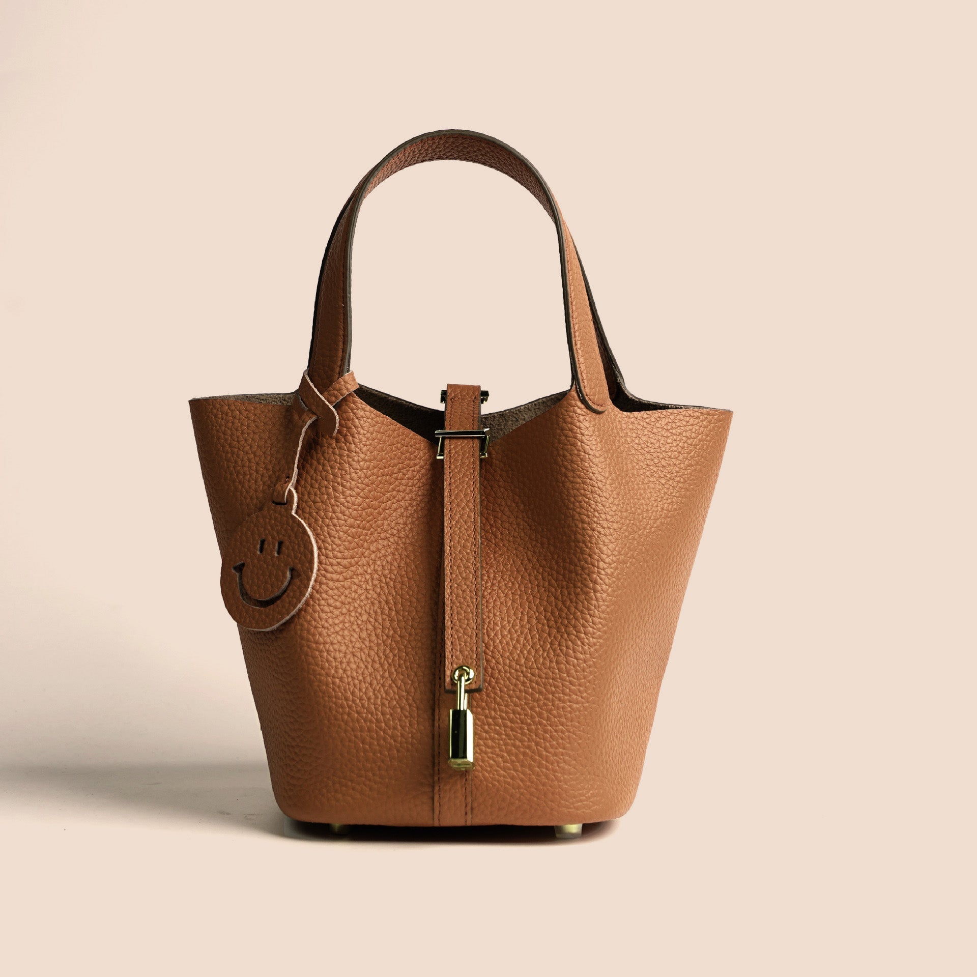 Etoupe Luxe Lock Tote