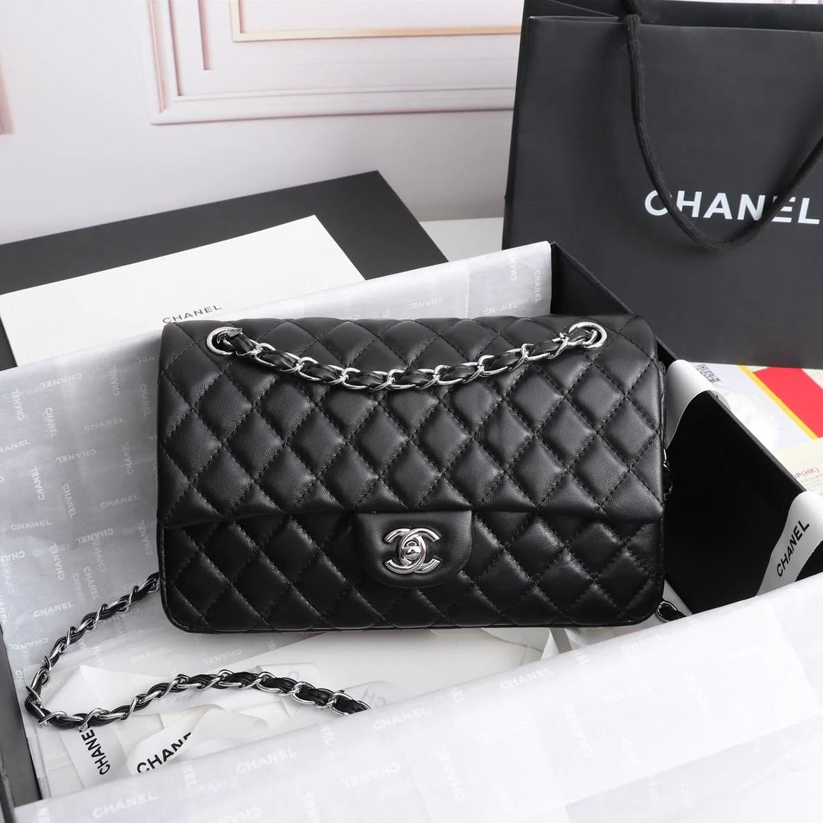 Soft Black silver / Without Box