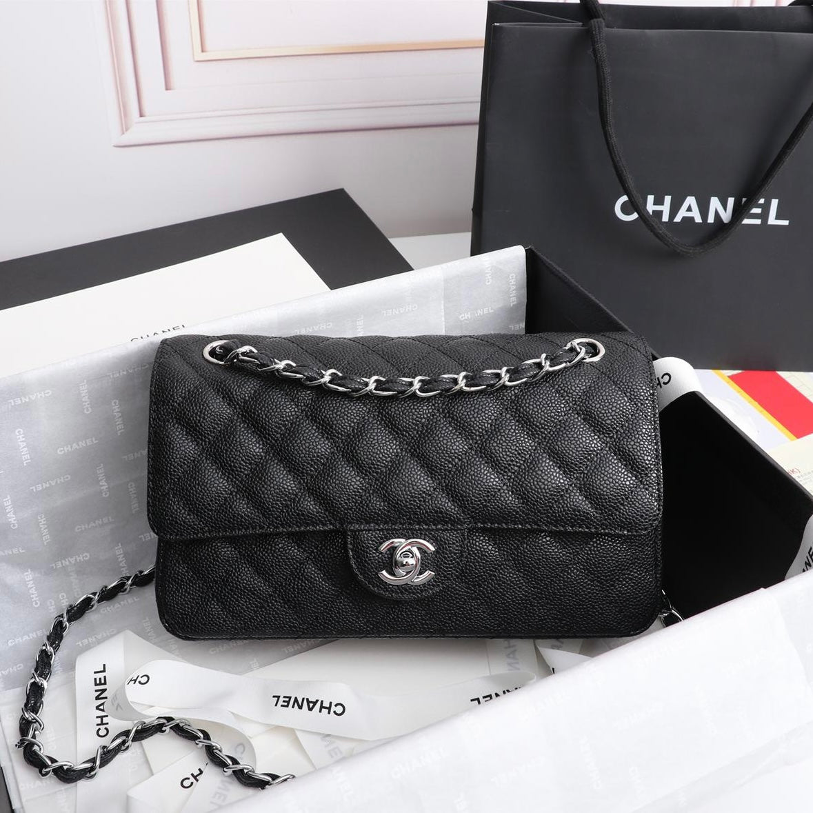 Caviar Black Silver / Without Box