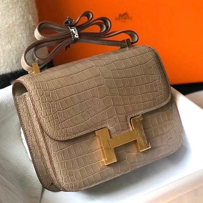 Beige Crocodile