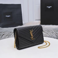 Saint Laurent Envelope Chain Crossbody Bag