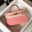 Hermes BN Kelly Togo Caviar 21CM Bag