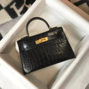 Hermes Kelly Mini Crocodile 21 Cm Bag