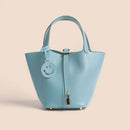 Etoupe Luxe Lock Tote