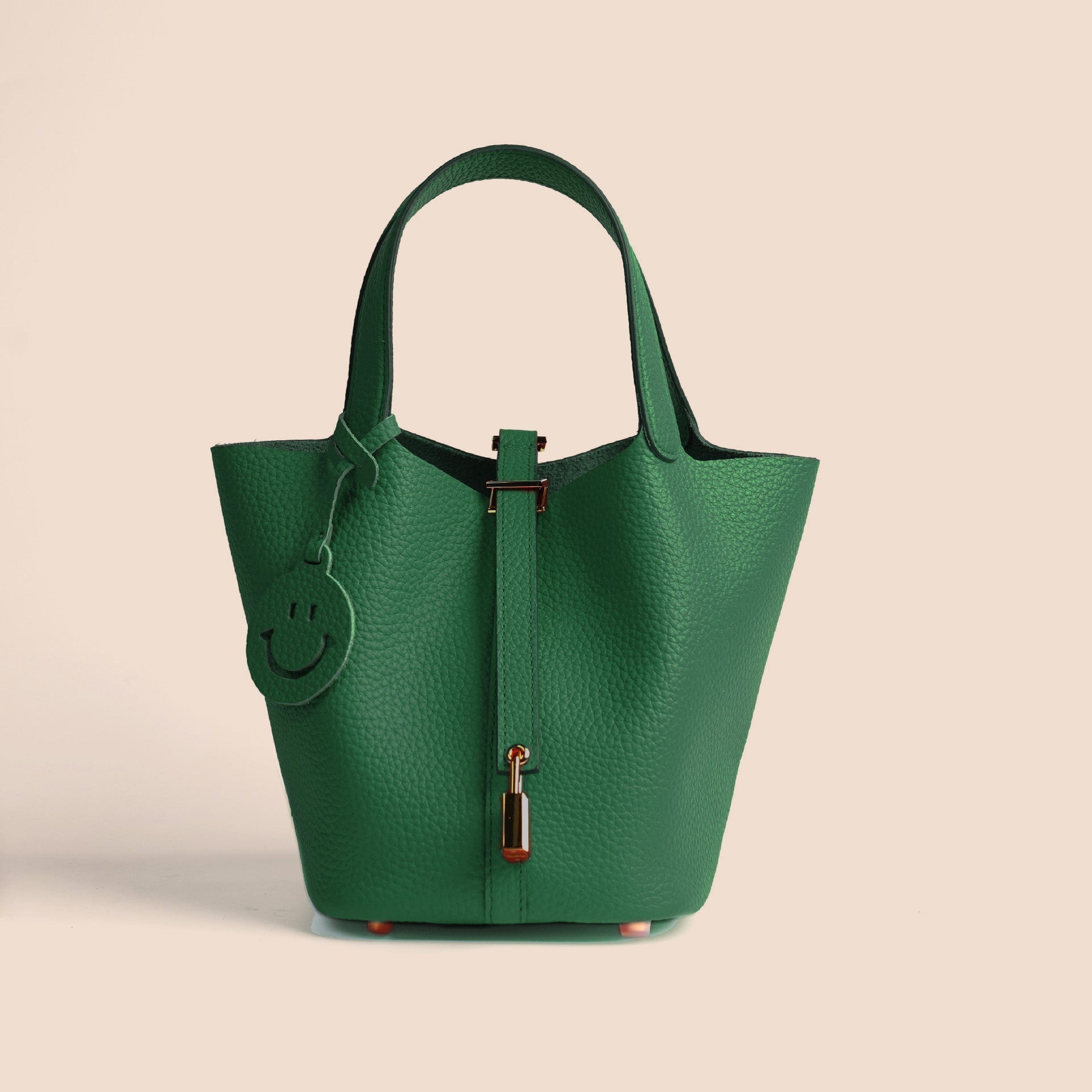 Etoupe Luxe Lock Tote